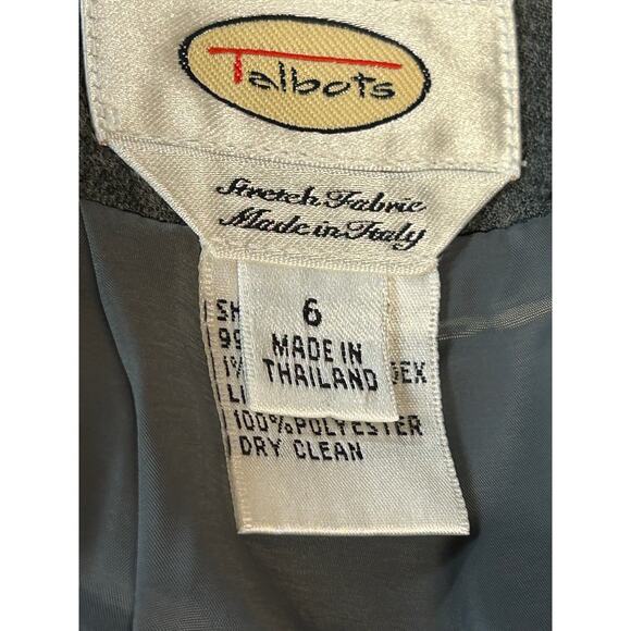 Talbots Women’s Size 6 Gray Straight Business Skirt Career Workwear Office‎ NWT - Picture 6 of 7